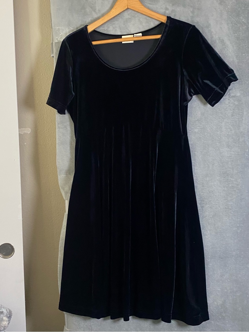 90s grunge Velvet Witchy Whinsigoth Halloween Fall‎ dress size Large